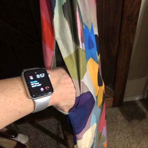 Multicolor Floral Cold-Shoulder Jumpsuit - Picture 3 of 6